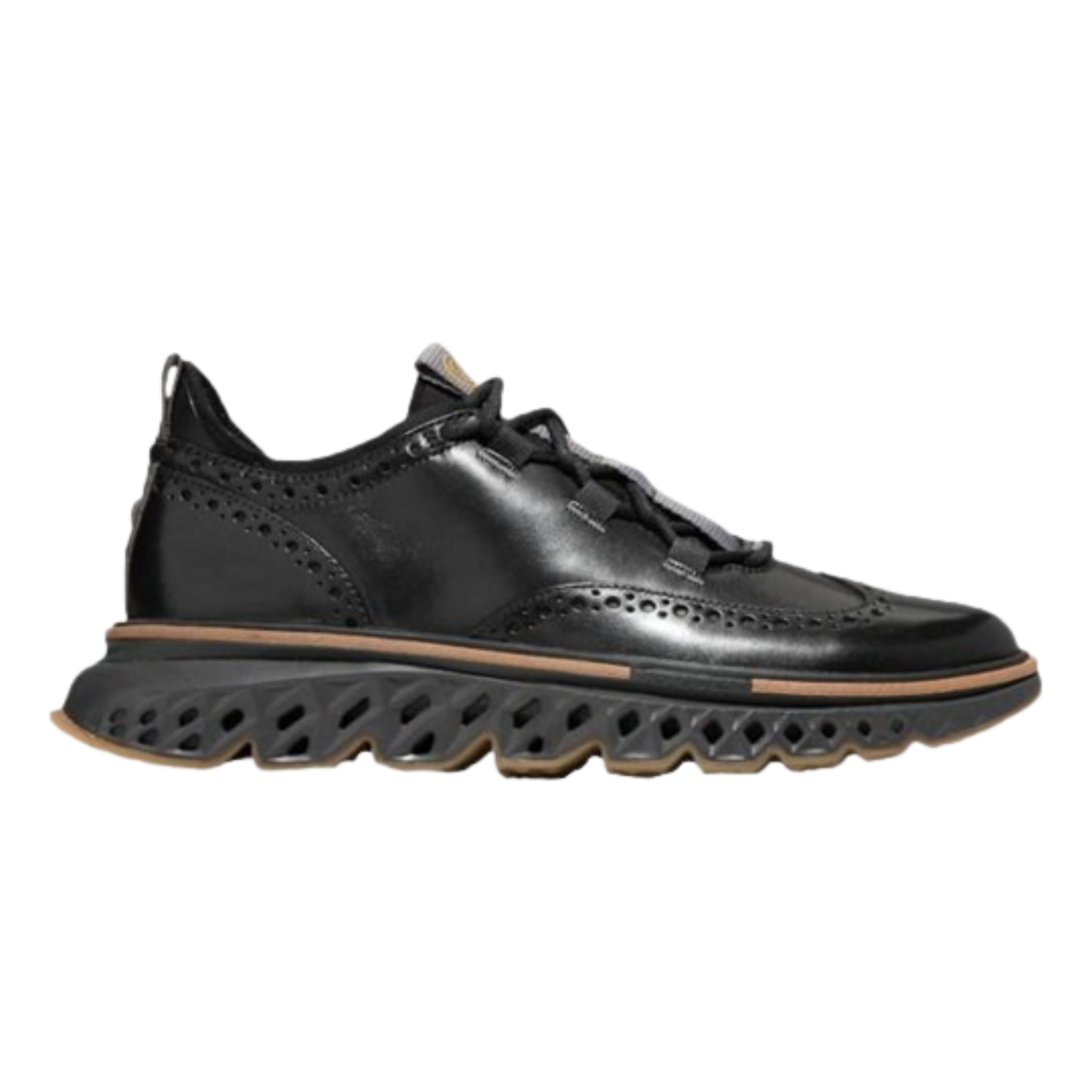 Cole Haan Men 5.ZEROGRAND WING OX Black Sneakers