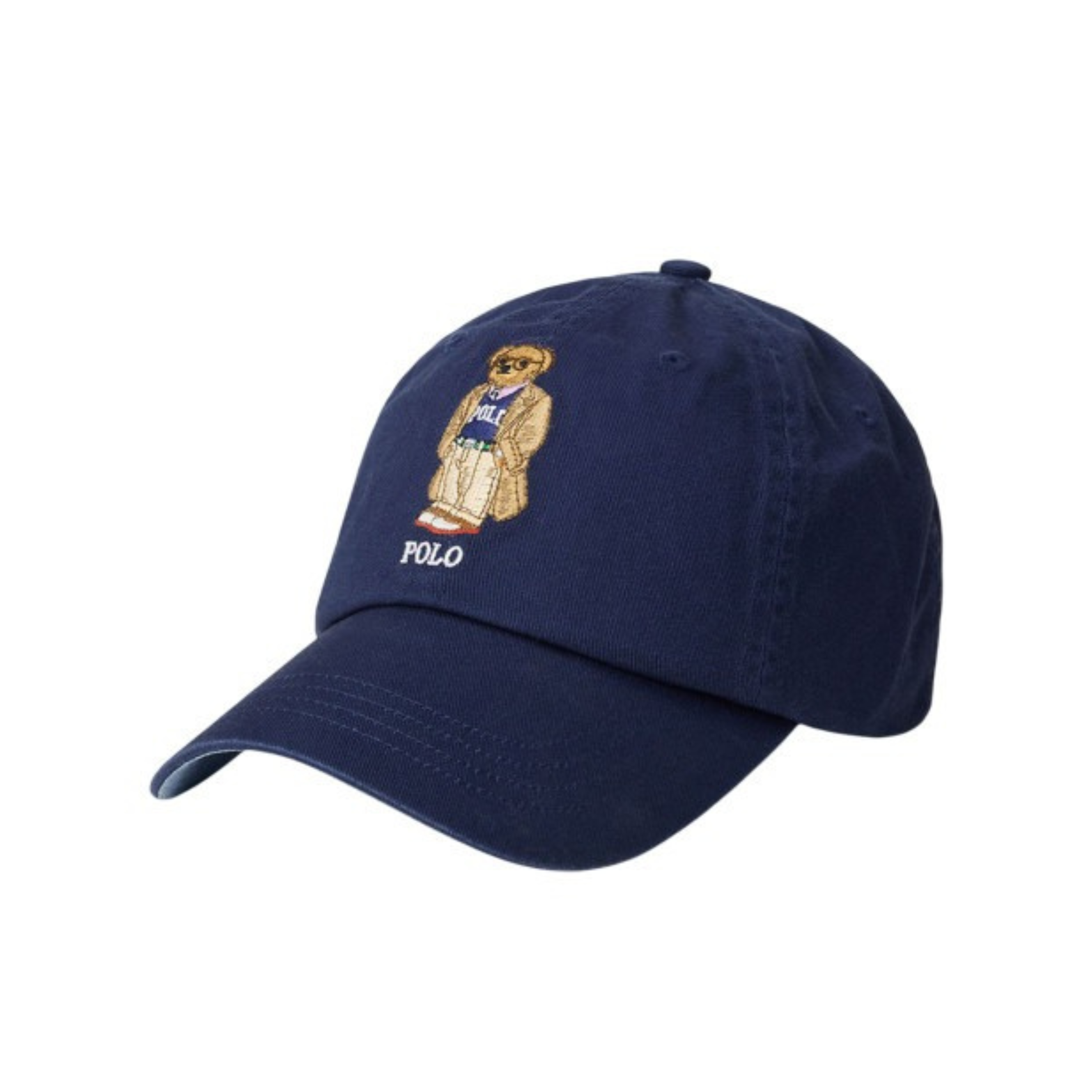 Polo Ralph Lauren Polo Bear Embroidered Twill Ball Pure Cotton Baseball Cap
