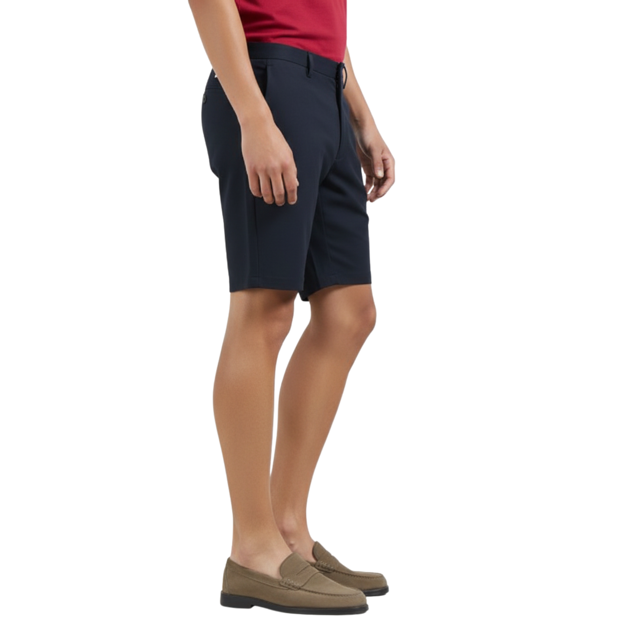 HACKETT LONDON Men Slim Fit Mid-Rise Cotton Shorts