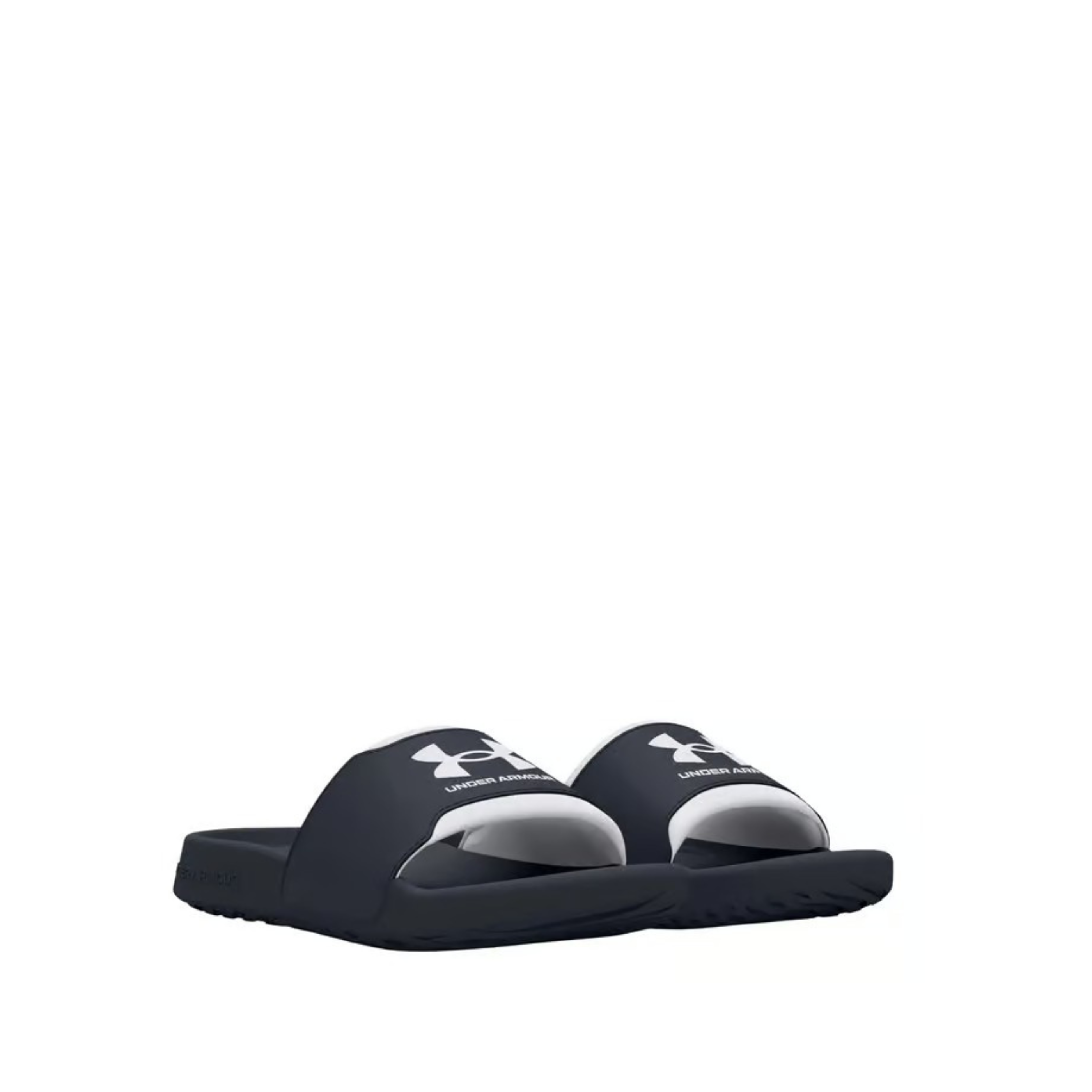 UNDER ARMOUR Men's M Ignite Select Black Logo Slide Sandals