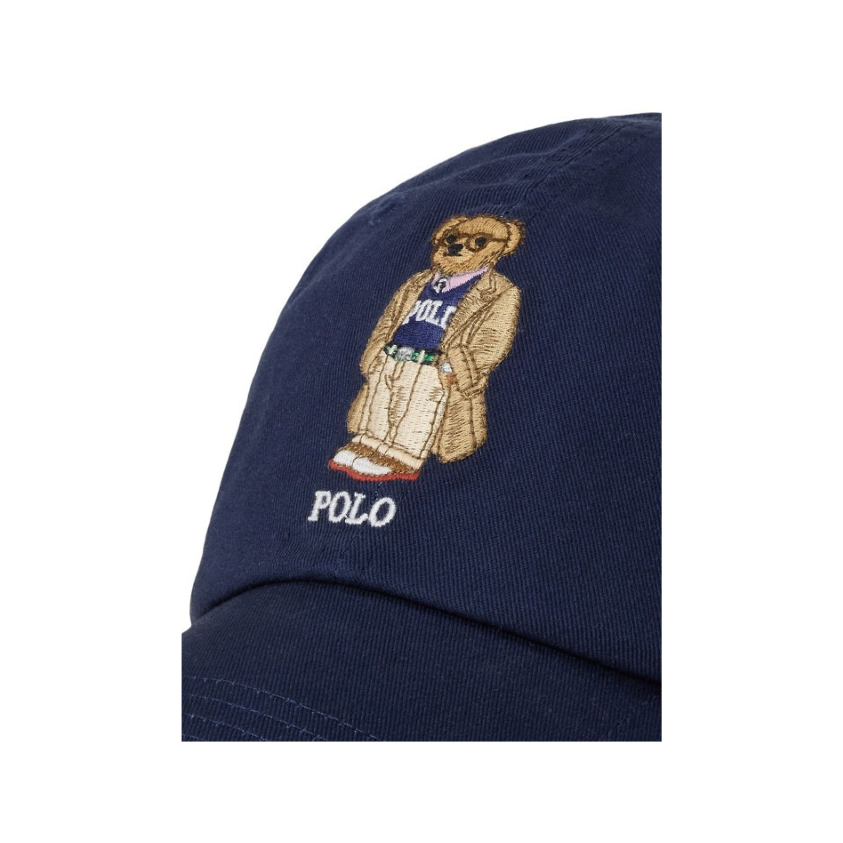 Polo Ralph Lauren Polo Bear Embroidered Twill Ball Pure Cotton Baseball Cap