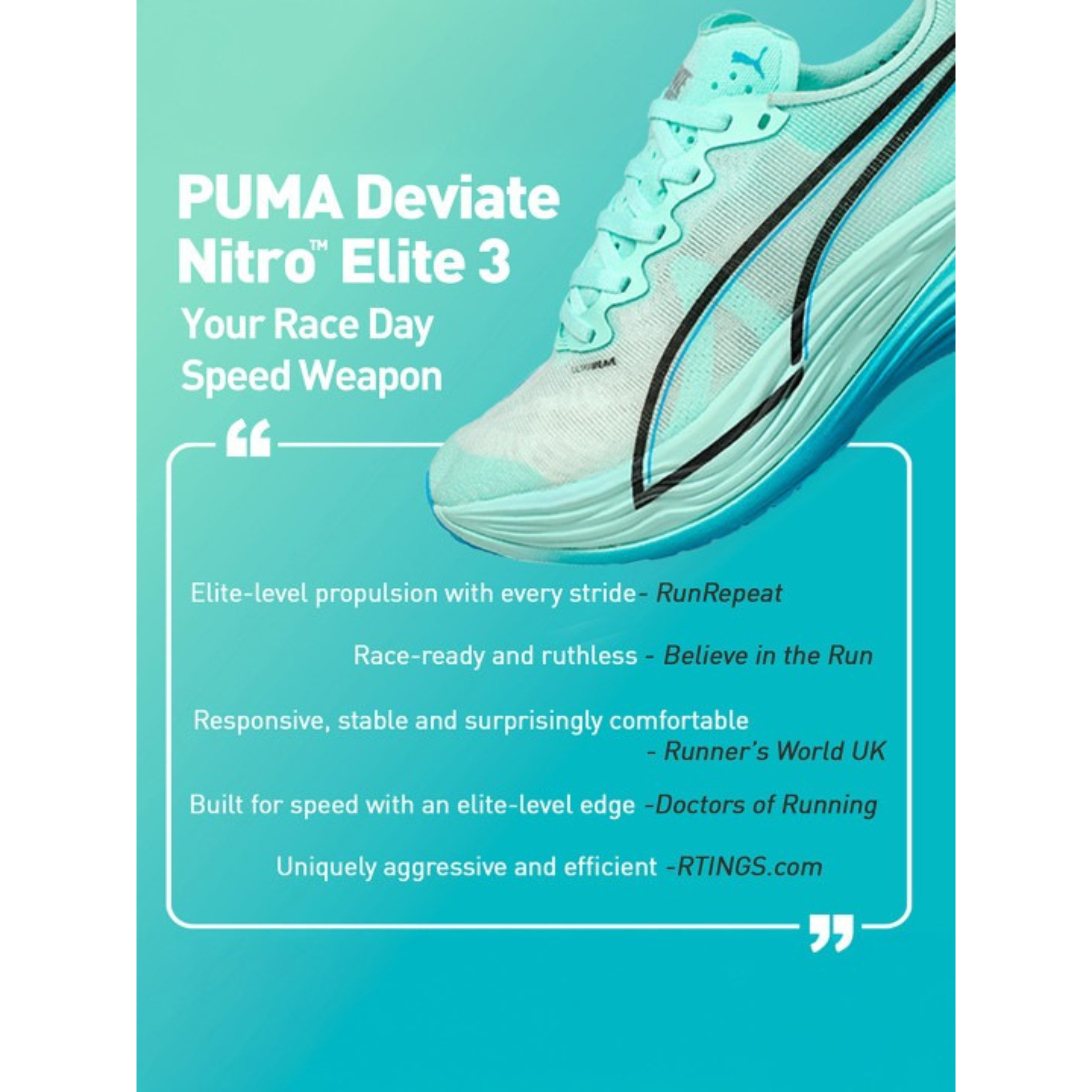 Puma Deviate NITRO Elite 3 Men's Running Shoes