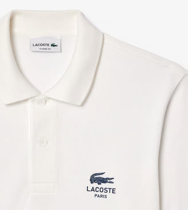 Lacoste White Original Polo T-Shirt