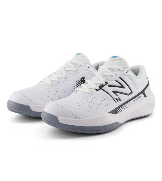 NEW BALANCE Men's MCH696K5 White Tennis Shoes