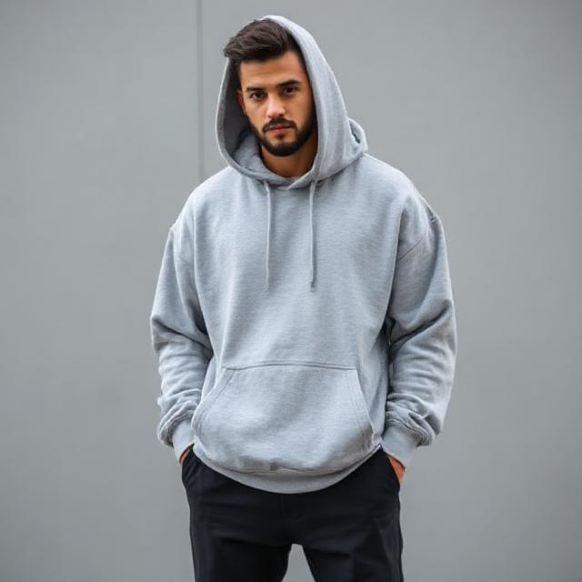 Oversized Grey Hoodie